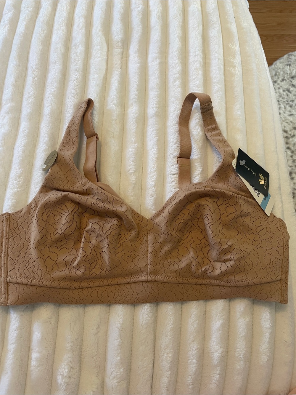 Wacoal “Inside Job” Wireless Bra 36C NEW Color: Roebuck